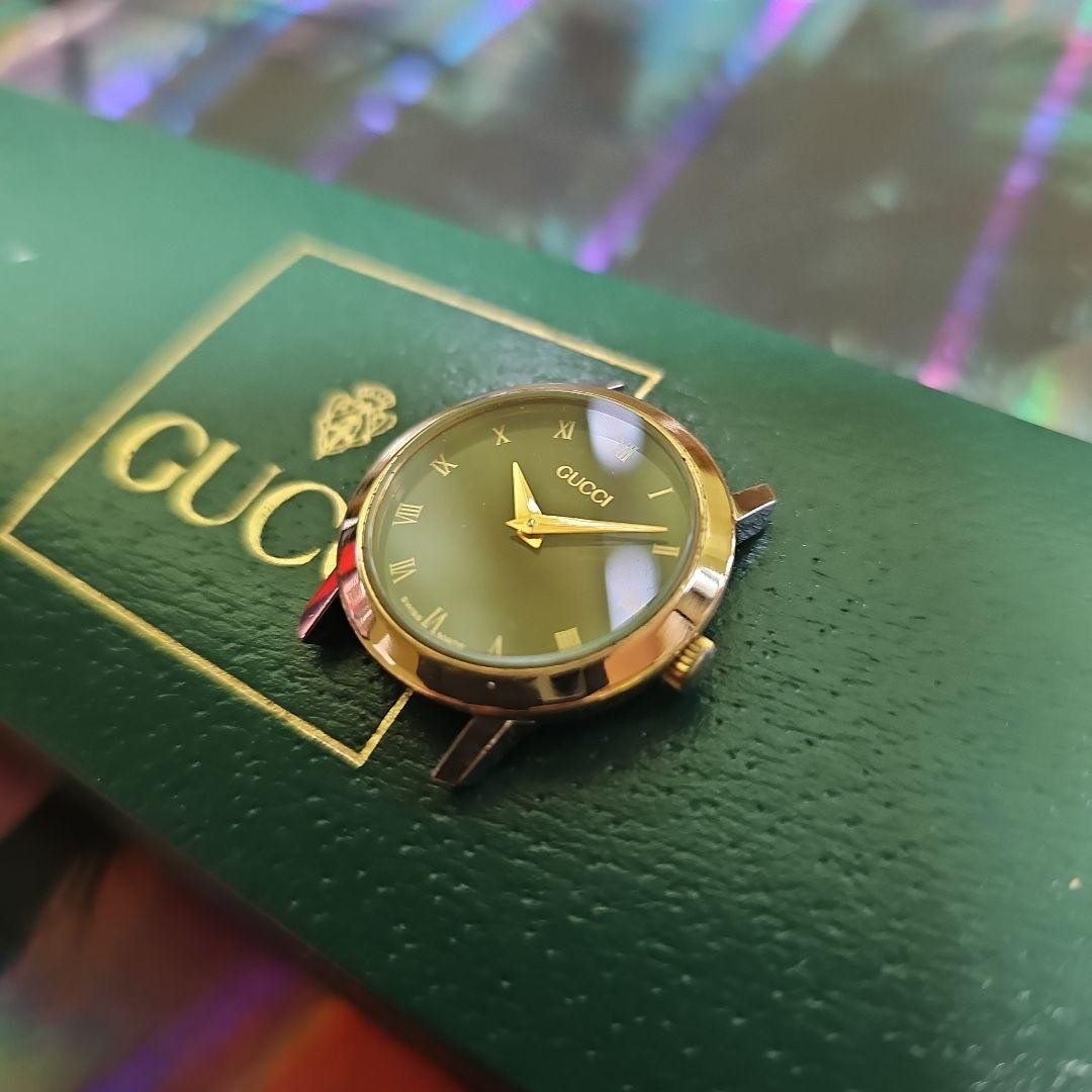 Gucci Vintage 2200.L Gold Watch Battery Operated | eBay