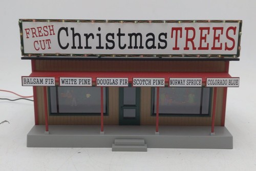 MTH 3090690 O Árboles de Navidad Soporte de carretera con luces de funcionamiento LN | Zustand: Used