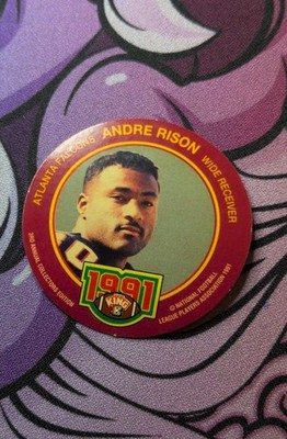 1991 King-B Collector's Edition Discs - Andre Rison #6