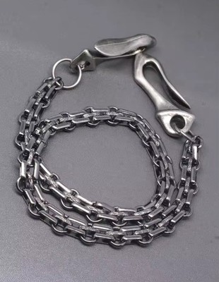 Hosenkette Chrome Edelstahl Fashion Gothic Stil Y2k