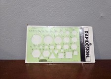 Rapidesign R-50 Pocket Pal Drafting Template