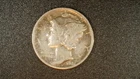 1944 S Mercury Dime 90% SILVER  Free Shipping + Tracking - 001