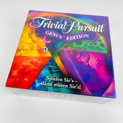 Trivial Pursuit Genus Edition - Hasbro 1999 Brettspiel bis 36 Spieler NEU OVP