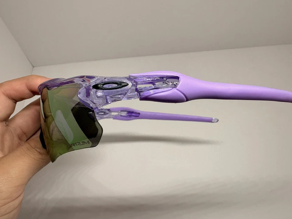 Marco transparente púrpura Oakley RADAR EV PATH OO9208 CON LENTE PRIZM Foto 2 de 4
