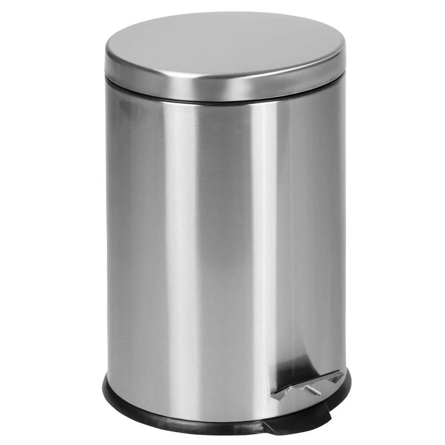 Round Household Trash Step On Trash Cans for sale | eBay