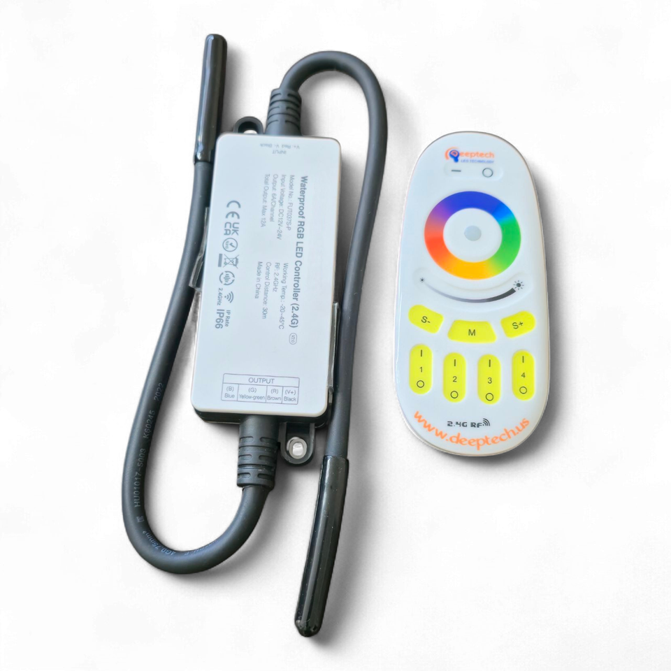 DeepTech Led Underwater Light Boat & Yacht RGB Color 2 X 40W , RGB ...