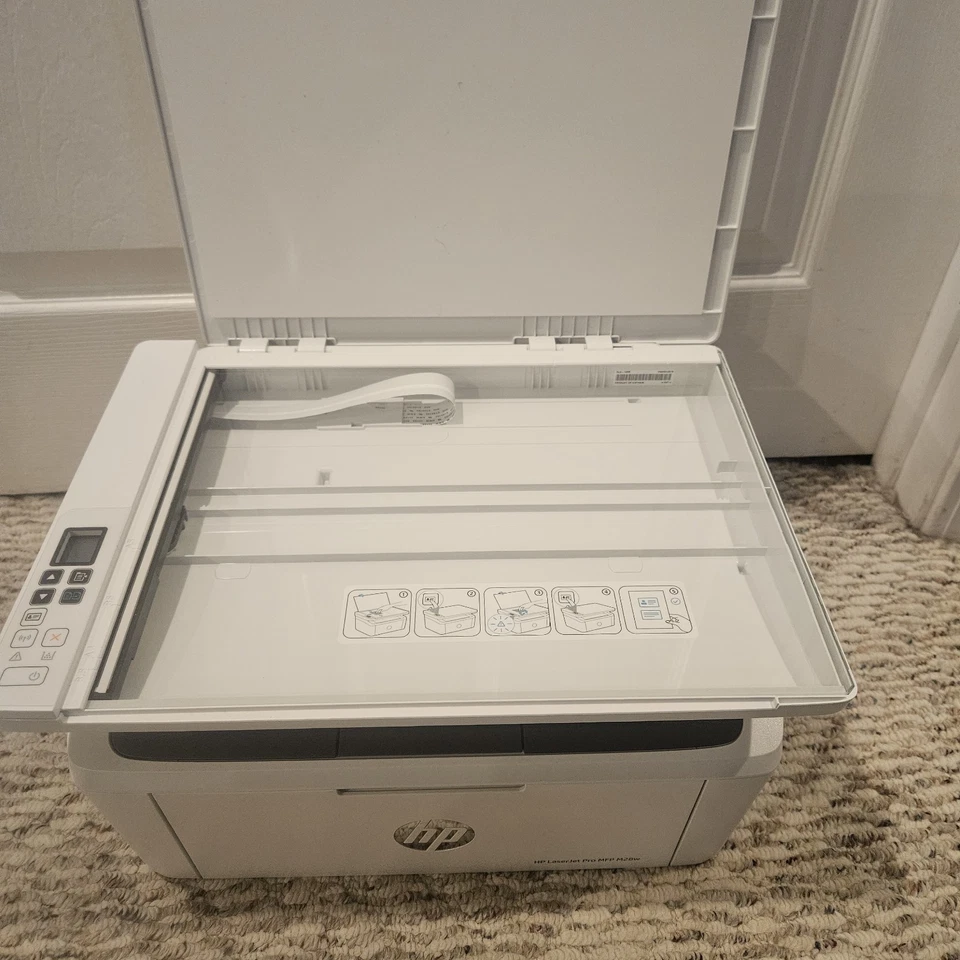 HP LaserJet Pro MFP M28w Wireless All-in-One Laserjet Printer 220 Page count! - Image 4 of 4