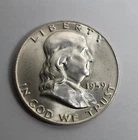 1959 Franklin Half Dollar  50 c 90% silver 50 cent
