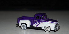 Greenlight 1:64 Purple 1956 Ford f-100 Pickup Truck Diecast Replica Car Toy