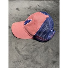 Johnnie O Trucker Hat Cap Snap Back Pink Surfer Board Casual Golf Adult Navy