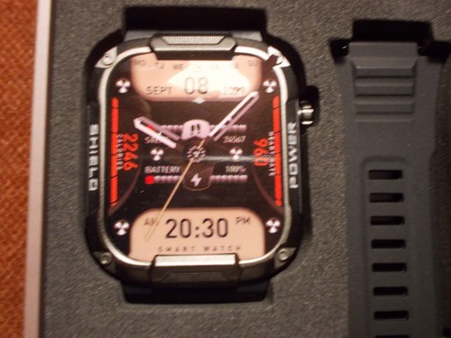Smart watch montre connectée étanche Android charge usb magnétique écran tactile - Photo 3/4