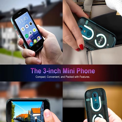 Unihertz Jelly Star Mini Smartphone 3.0" LED Transparent Backshell 8GB+256GB GPS - Picture 5 of 19