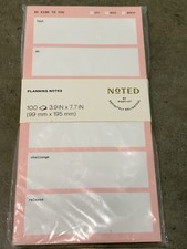 Noted By Post-It Planning Notes “Be Kind To You”  3.9 x 7.7 100 Sheets Each
