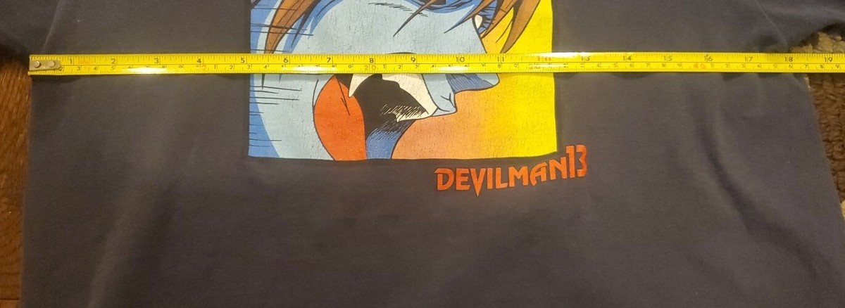 SWEET VINTAGE HOOK UPS DEVILMAN13 T-SHIRT MEN'S SIZE MEDIUM