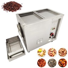 Automatic Coffee Beans Roaster Roller Type Nuts Roasting Machine LPG/Natural Gas