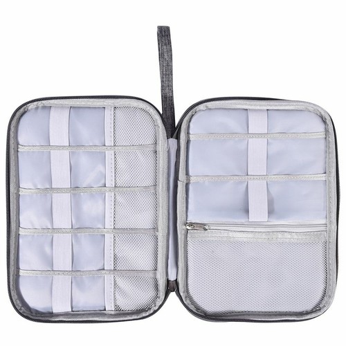 Travel Waterproof Electronics Storage Bag USB Charger Phone Cable Organizer Bag - Picture 9 of 14