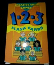 Creative Child Games 1 2 3 Flash Cards