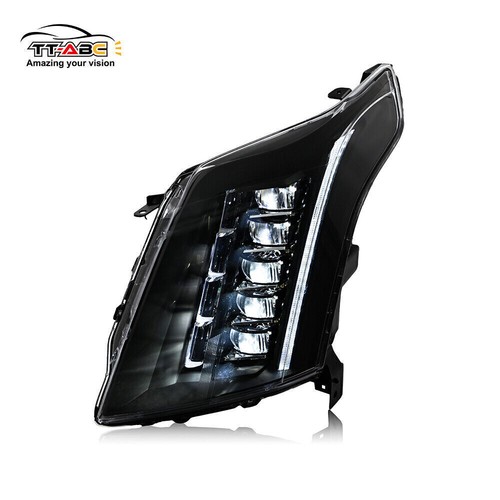 Pair Full LED Headlight Assembly For Cadillac SRX 2010-2016 Projector Front Lamp - Foto 9 di 17