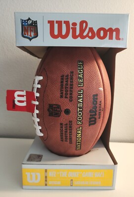 記念グッズ Wilson NFL AUTHENTIC GAME BALL THE DUKE Wilson 