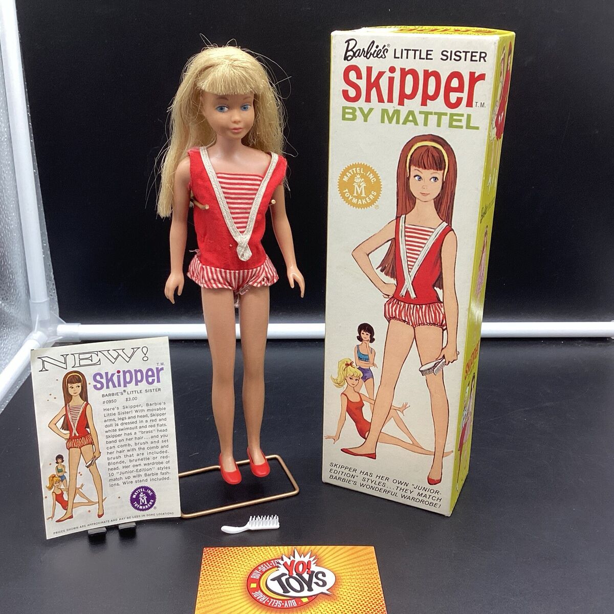 Skipper Doll, Barbies little sister made by Mattel, 1963 Skipper Doll, Barbies little sister made by Mattel, 1963