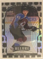2020-21 Upper Deck Allure Hockey #98 Bowen Byran 2005 Shield Rookie Card