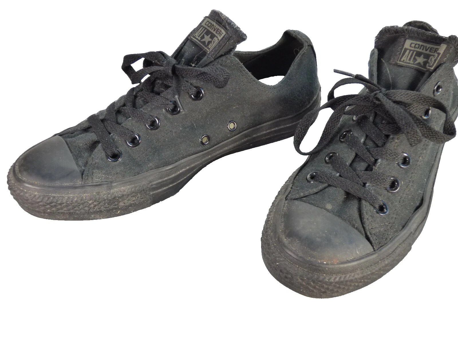 Scarpe da ginnastica Converse All Black classiche Chuck Taylor All Stars basse EU 40 UK 7