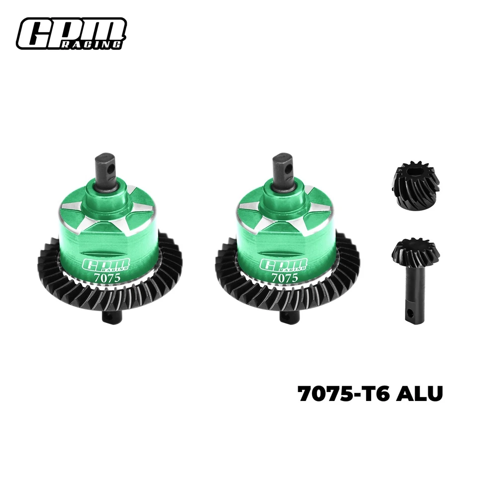 GPM Carbon Steel + 7075 Alloy F&R Complete Diffs TRAXXAS Slash 4X4 XO-01 Jato 4S - Image 3 of 4