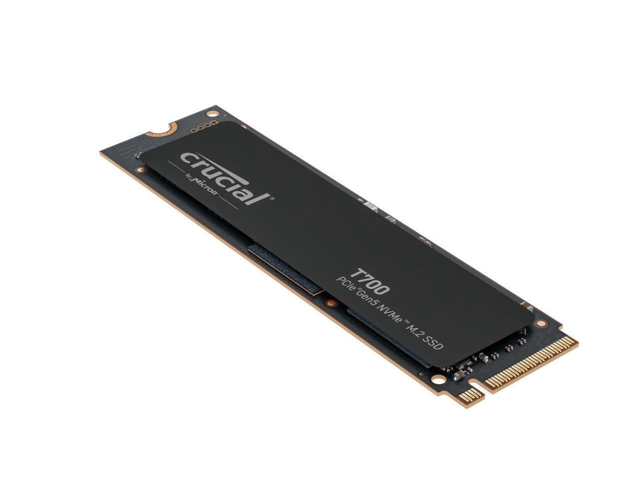 Crucial T700 M.2 2280 1TB 2TB (Heatsink) 4TB PCIe 5.0 x4 TLC NAND Internal SSD