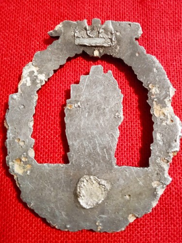 WWII DISTINTIVO KRIESGSMARINE SMINATORE RELICH - Foto 3 di 6