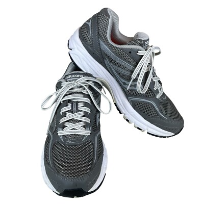 Saucony Cohesion Running Shoes Women’s Size EU 40 Gray React2U Cushion  Mesh