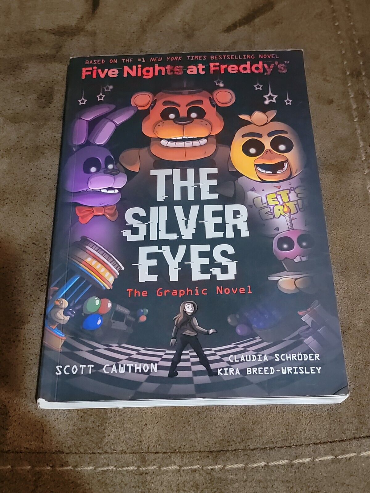 The Silver Eyes (five Nights At Freddy's Graphic Novel #1) - By Scott  Cawthon & Kira Breed-wrisley & Claudia Schroder (paperback) : Target