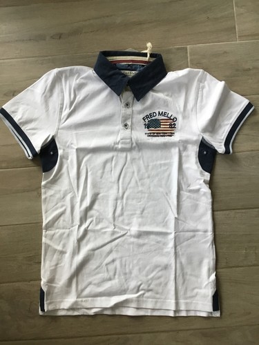 Polo Fred Mello Modello Bandiera USA - Foto 9 di 10