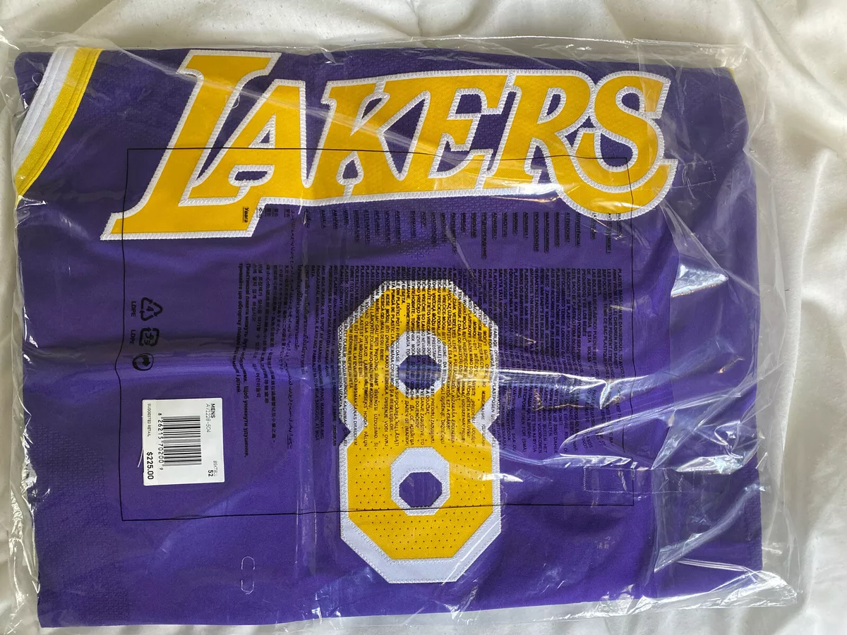 Men's Los Angeles Lakers Kobe Bryant Nike Purple #8 Authentic