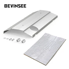 BEVINSEE Stainless Steel Engines Valve Cover Heat Shield For BMW M52TU M54 TURBO