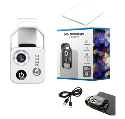 Nanozoom 200x Magnification Zoom, Nanozoom Cell Phone Lens, Nanozoom X200 Camera