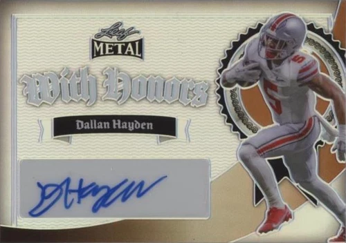 2024 Leaf Metal Dallan Hayden #WH-DH1