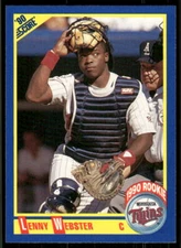 1990 Score #638 Lenny Webster
