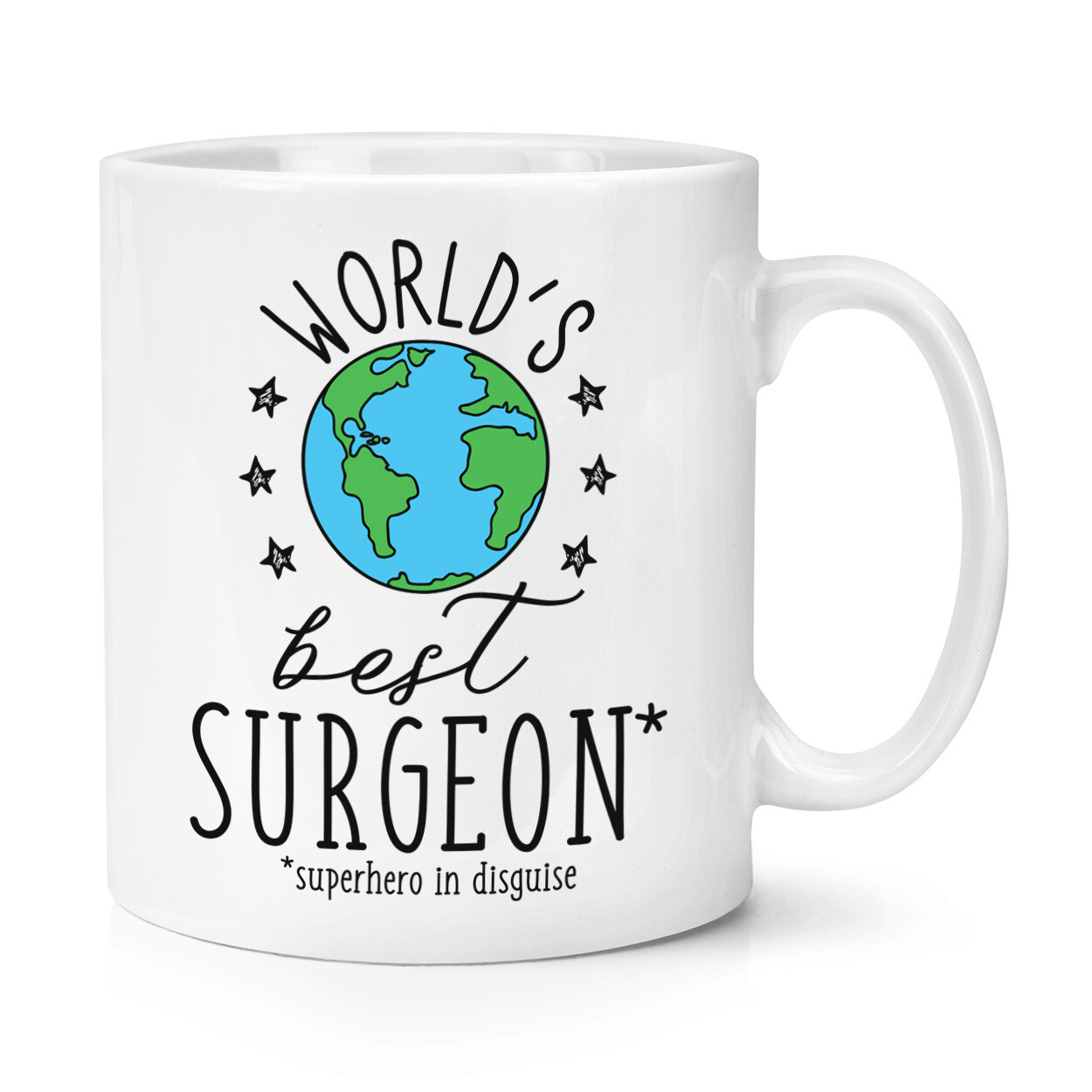 World's Best Surgeon 10oz Mug Cup Funny Joke Favourite Doctor Hospital