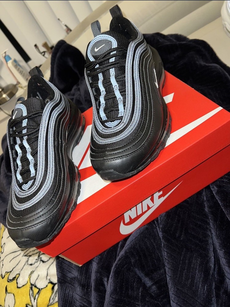 Size 6.5 - Nike Air Max 97 Black White Anthricite