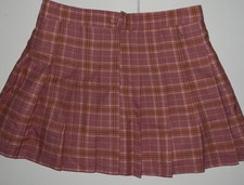 School Girl Skirt  Color pink and orange  BRAND NEW NEVER WORN  size XL Women