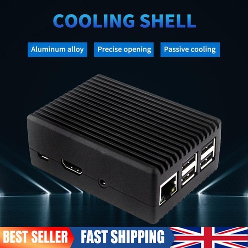 Passive Cooling Shell Case for Raspberry Pi 3B/3B+ Heat Dissipation Enclosure