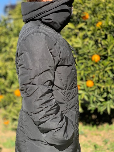 Rare Vtg Moncler Goose Down Puffer Long Jacket Quilted Piumino Size 1 S - Picture 3 of 22