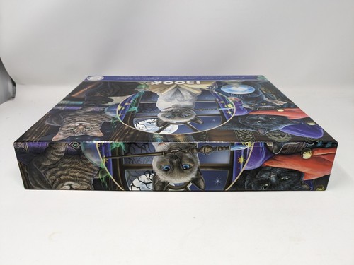 "Night Spirit" CEACO Lisa Parker 1500 piece puzzle 43401 Cats Magic Wand NEW NIB - Picture 3 of 9