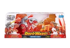 Robo Alive Dino Wars Raptor & T-Rex Robotic Pet Figure 2-Pack