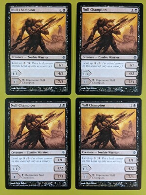 Null Champion x4 Rise of the Eldrazi 4x Playset Magic the Gathering MTG