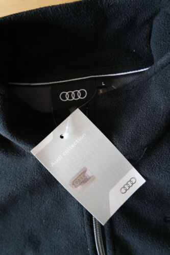 Audi collection 313170060 Quattro Fleecejacke, Herren, Schwarz Größe L - Bild 2 von 3