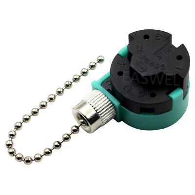 Pull Chain Switch Wandleuchte Deckenventilator Zugschalter für ZE-268S6 Zing Ear