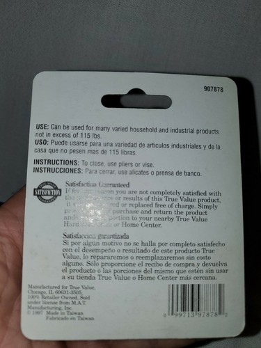 Lot Of 10 Zinc Plated Open S Hook 3" 115 Lb Capacity - Bild 3 von 3