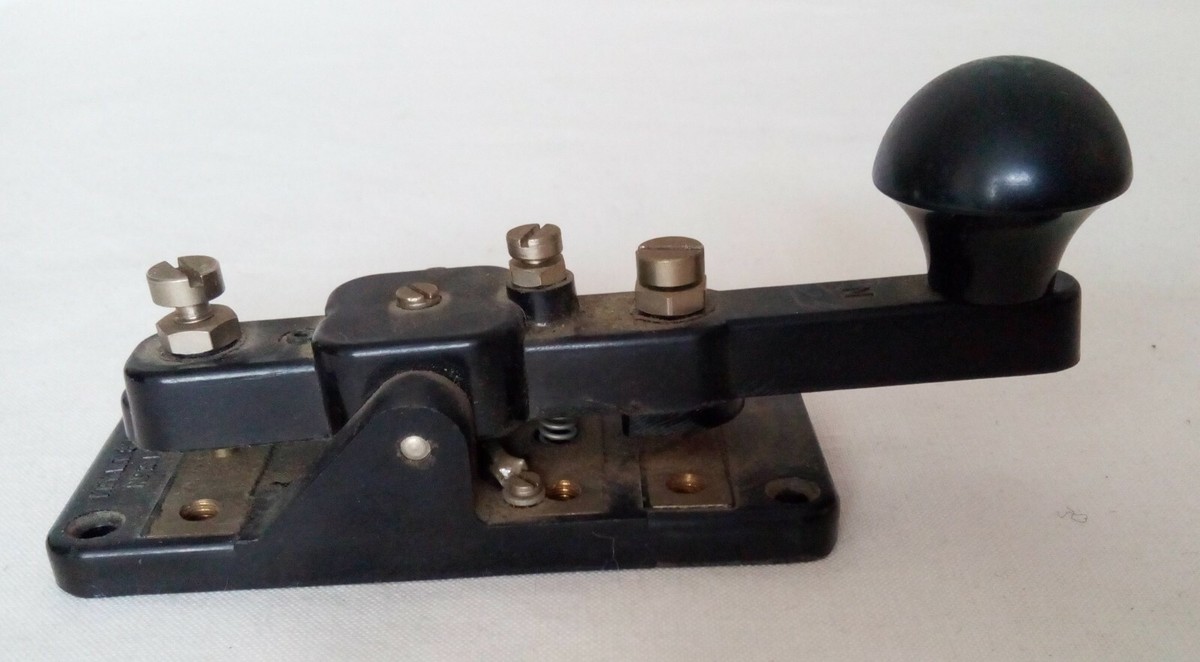 電鍵 KEY W.T. 8 AMP モールスキー ベークライト 1940年代 イギリス