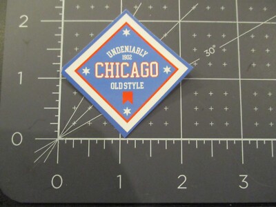 OLD STYLE chicago diamond logo STICKER decal craft beer brewery brewing Z
